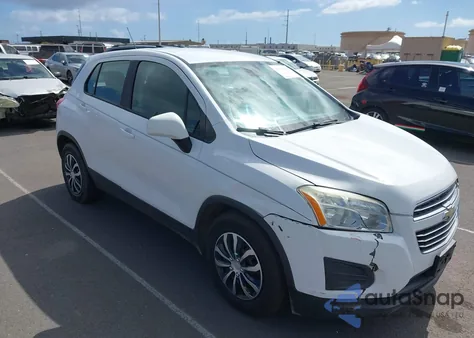 2016 Chevrolet Trax 1Ls z USA, uszkodzony, nr VIN KL7CJKSB0GB666503